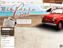Tablet Screenshot of historic-cars.cz